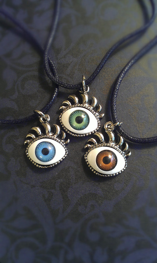 Illustration for article titled The very best fancy eyeball jewelry for a macabre night out